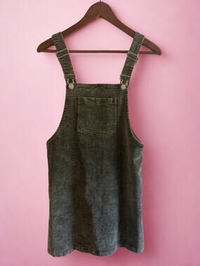 Molly Green Corduroy Overall Dress | Women's Small